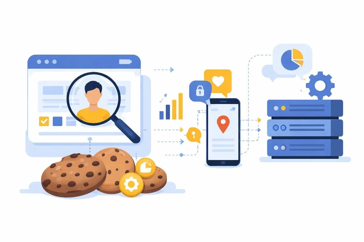 GA cookie tracking workflow
