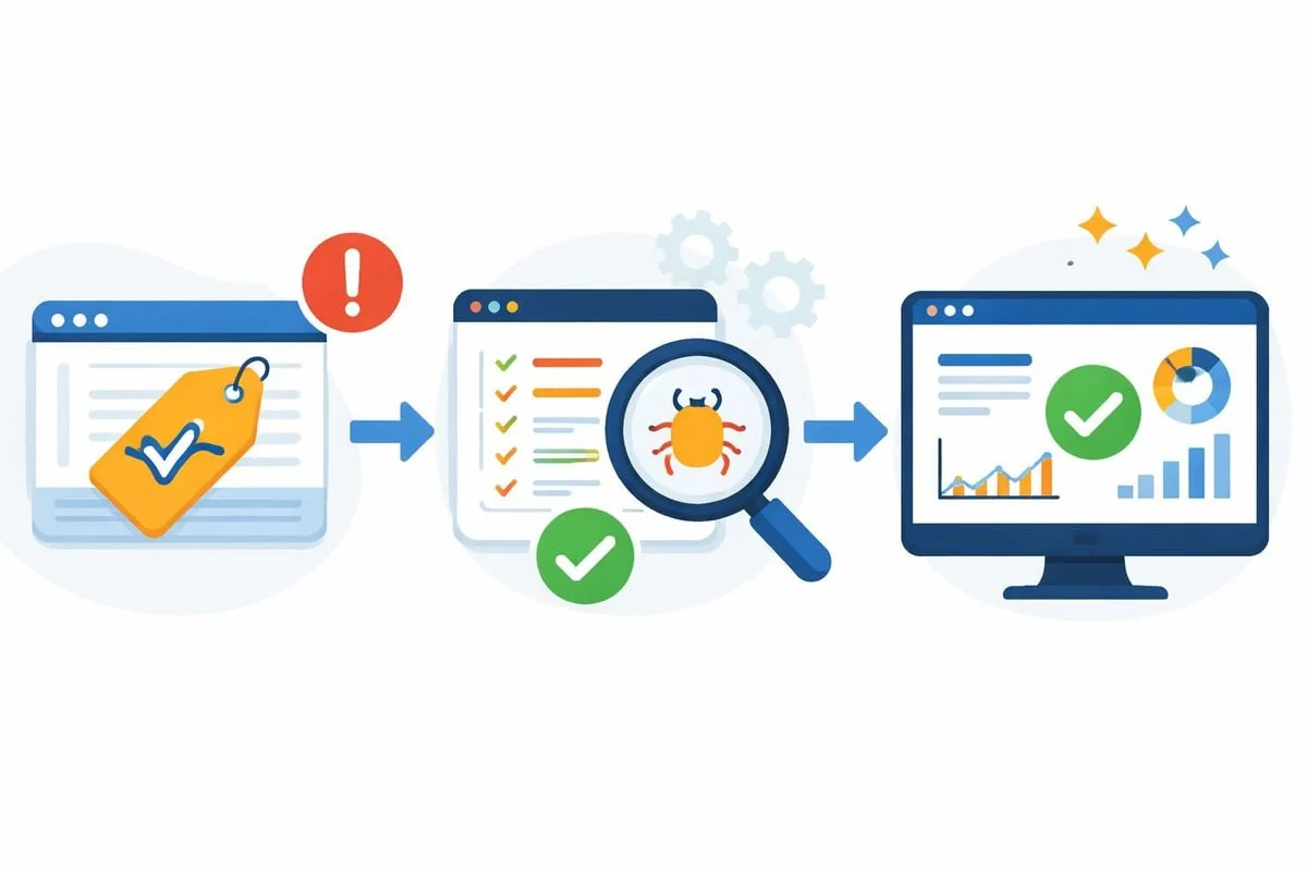Tag validation workflow