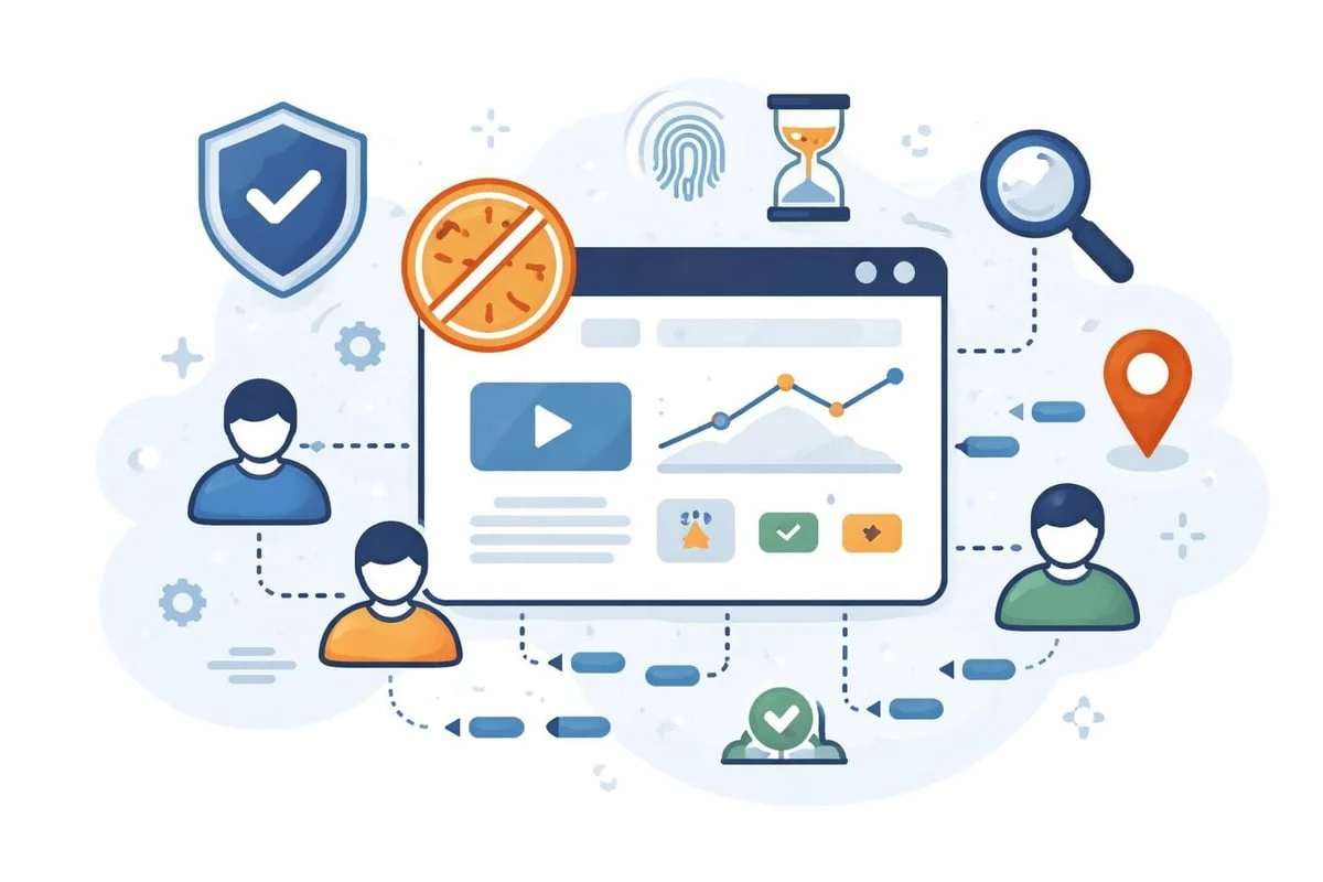 Cookieless analytics workflow
