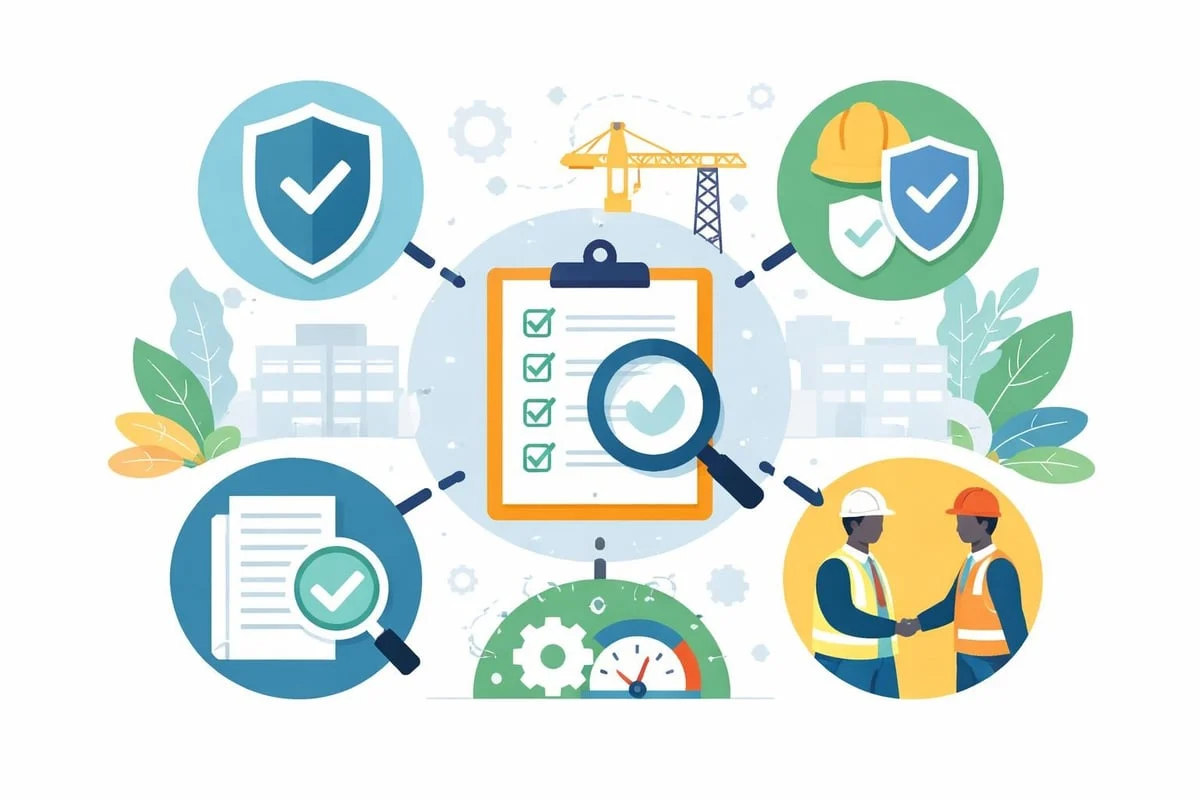 Site visits check objectives framework