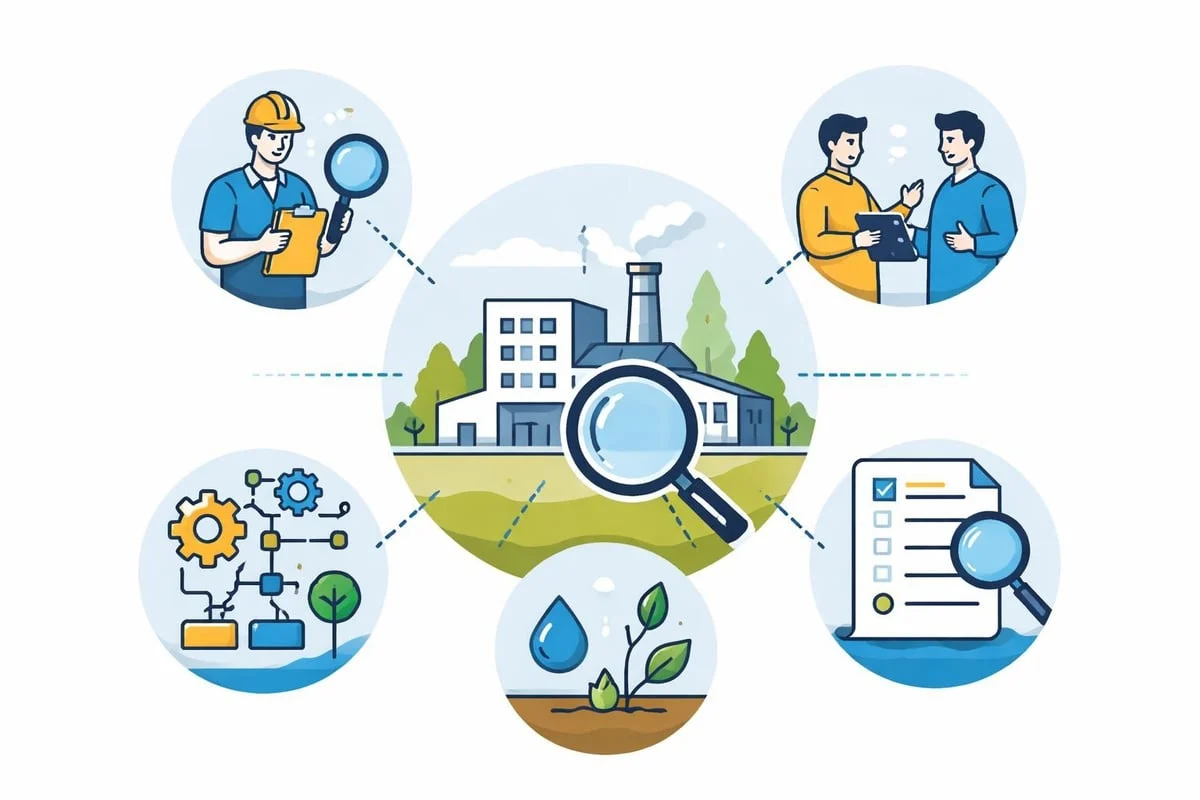 Site visits check data collection methods