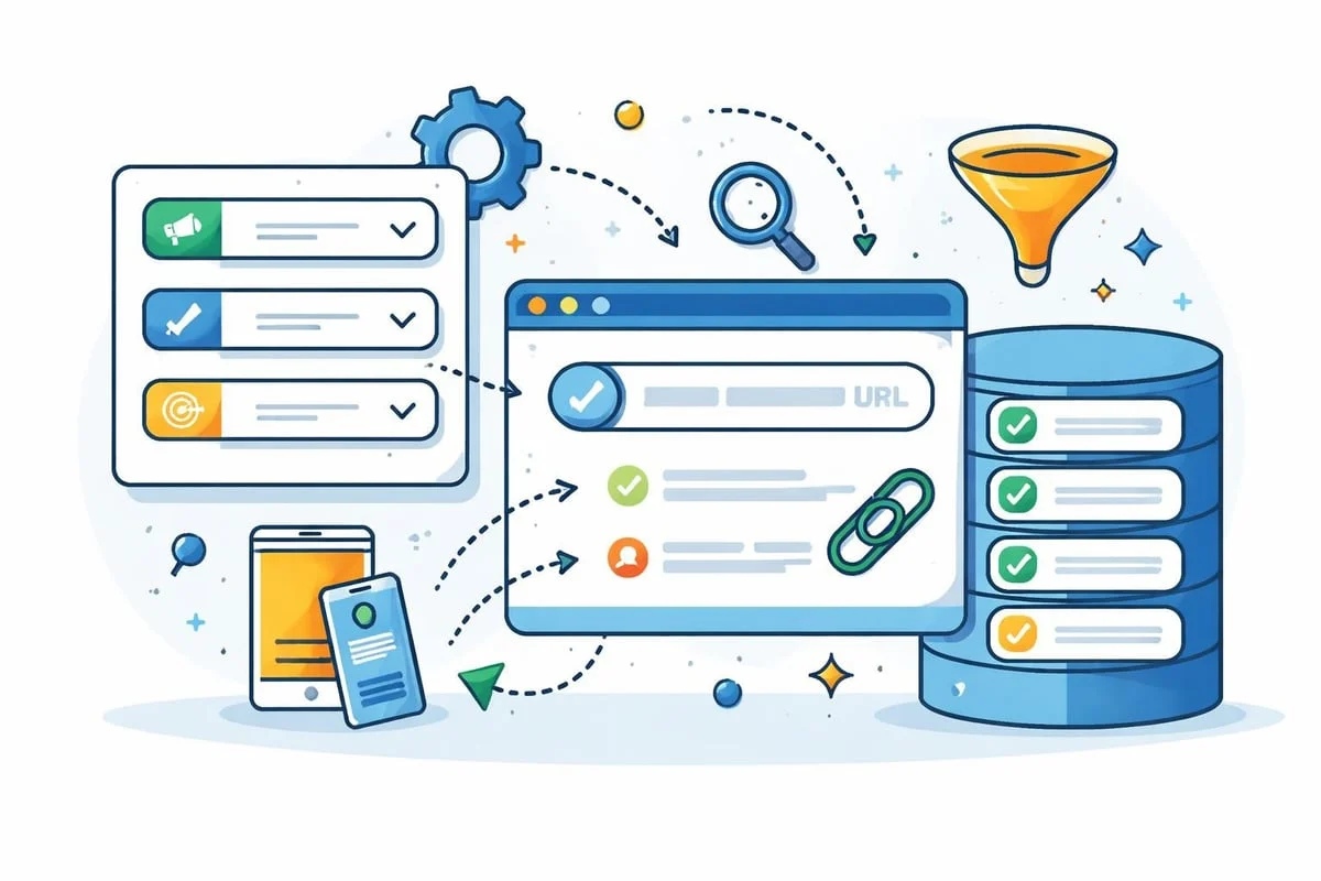Analytics URL management system