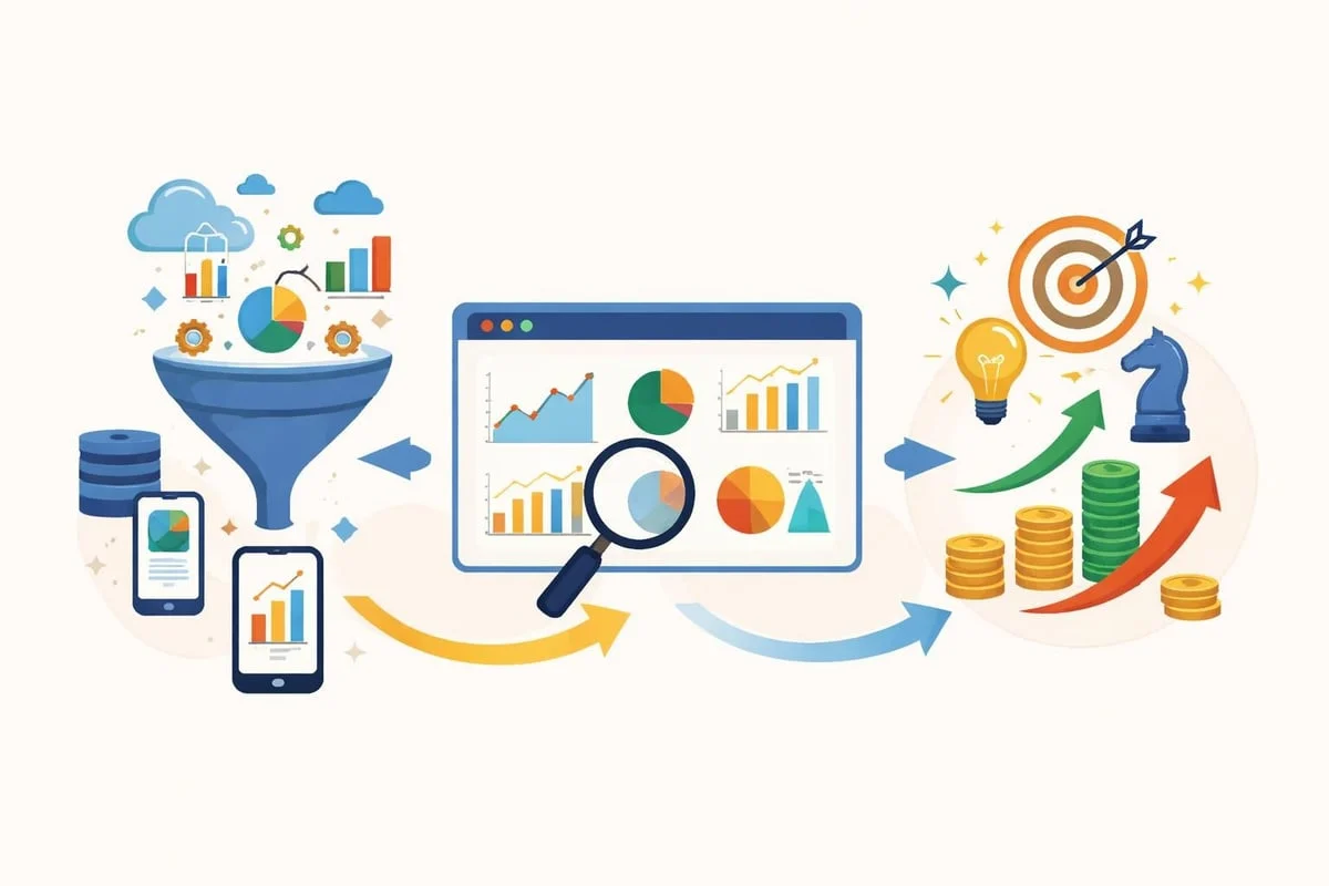 Phasen des Webanalyse-Workflows
