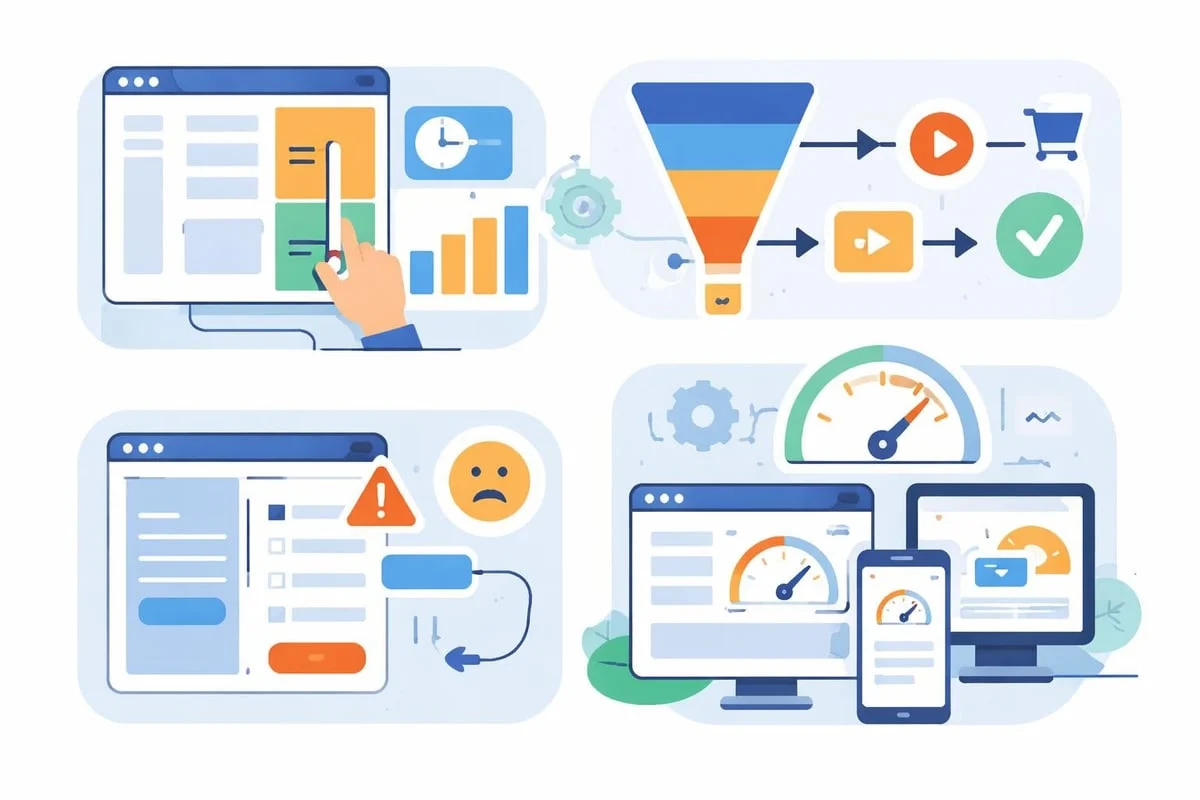 UX analytics metrics framework
