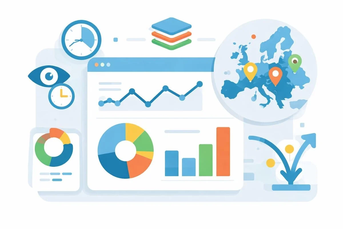 User behaviour analytics dashboard