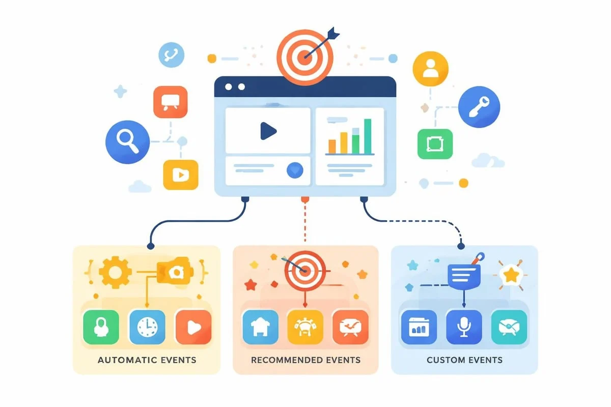 Event-based tracking structure