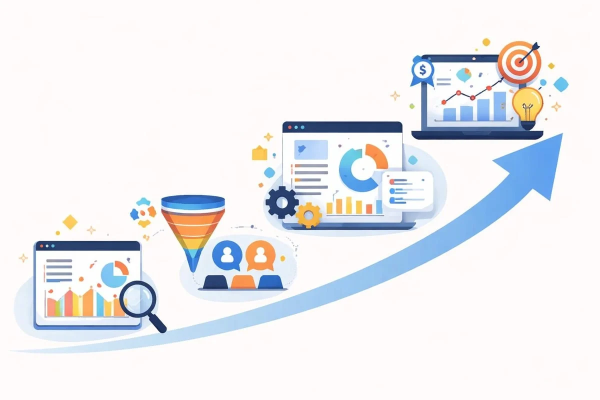 Analytics learning progression
