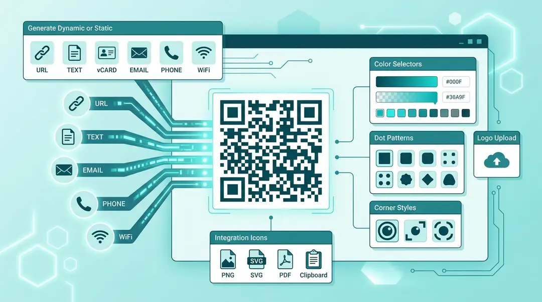 Créer des codes QR dans votre tableau de bord