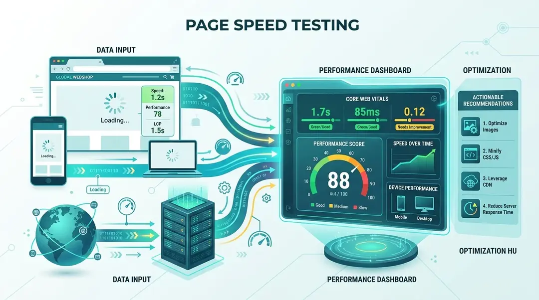 Running Speed Tests in Your Dashboard